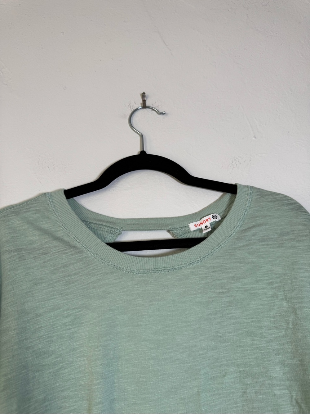 Sundry Open-Back Crossover Pullover Top - Picture 4 of 16